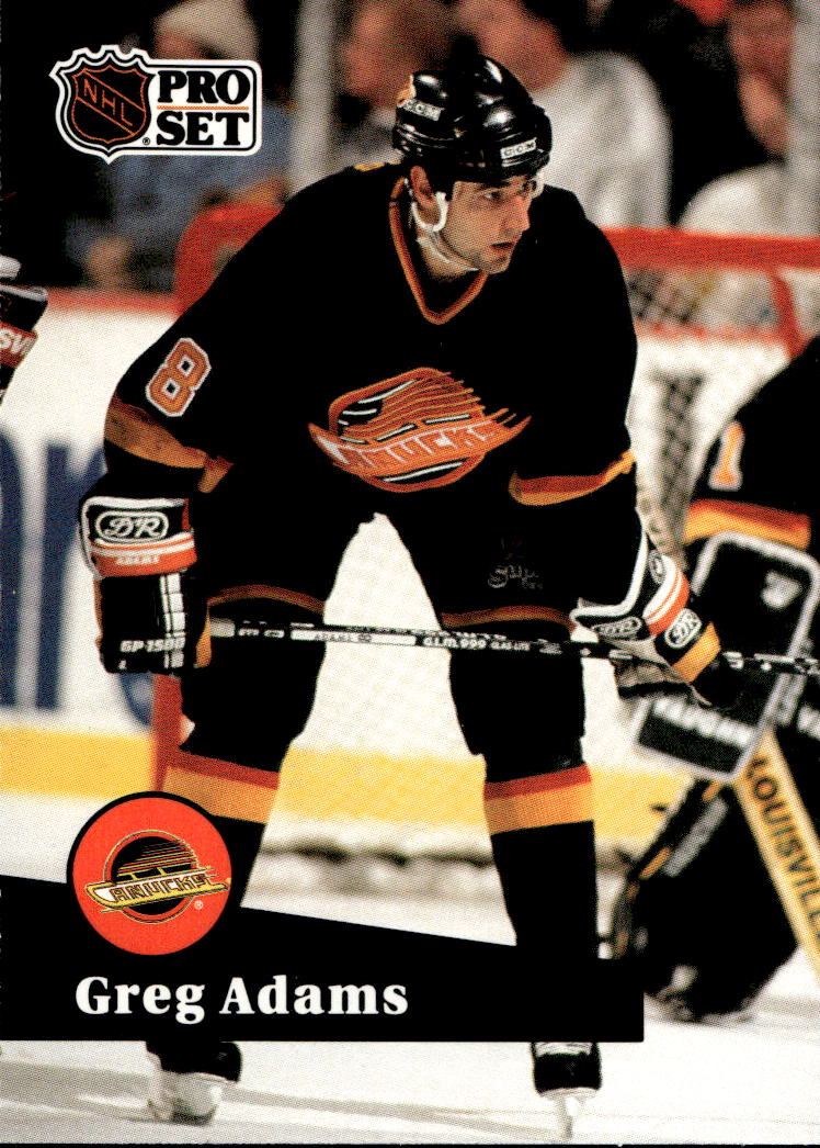 GREG ADAMS 91-92 Pro Set