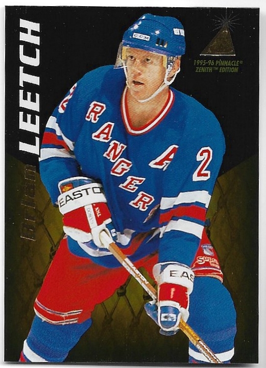 BRIAN LEETCH 95-96 Pinnacle Zenith