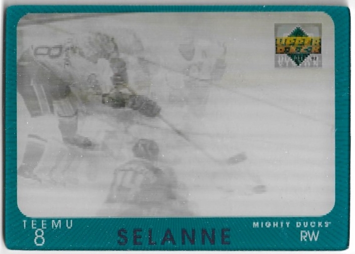 Signature Moves TEEMU SELANNE 97-98 UD Diamond Vision