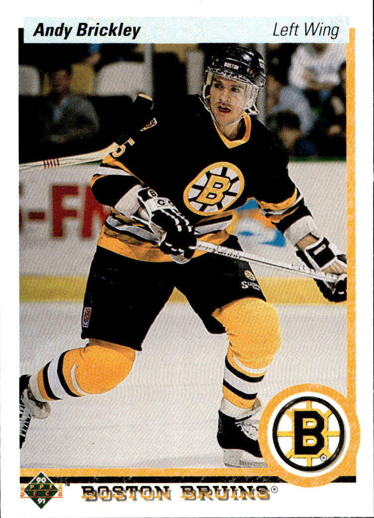 ANDY BRICKLEY 90-91 Upper Deck