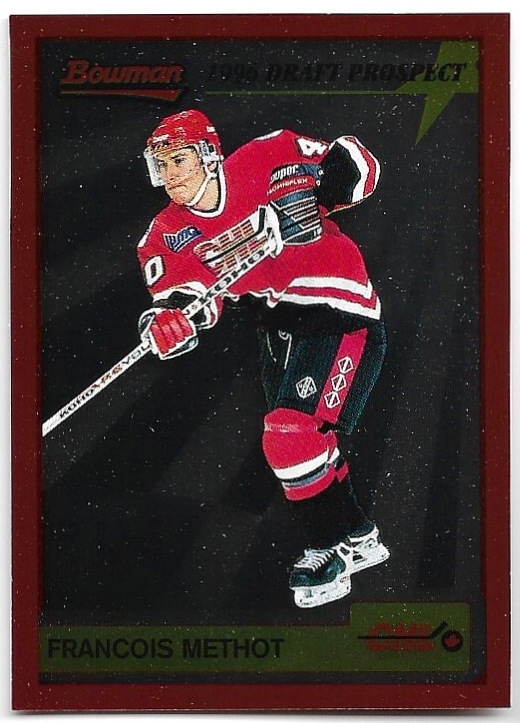 1996 Draft Prospect FRANCOIS METHOT 95-96 Topps Bowman