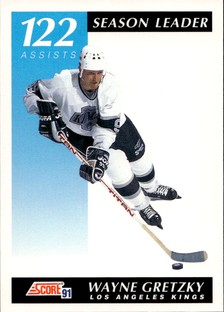 Season Leader WAYNE GRETZKY 91-92 Score American