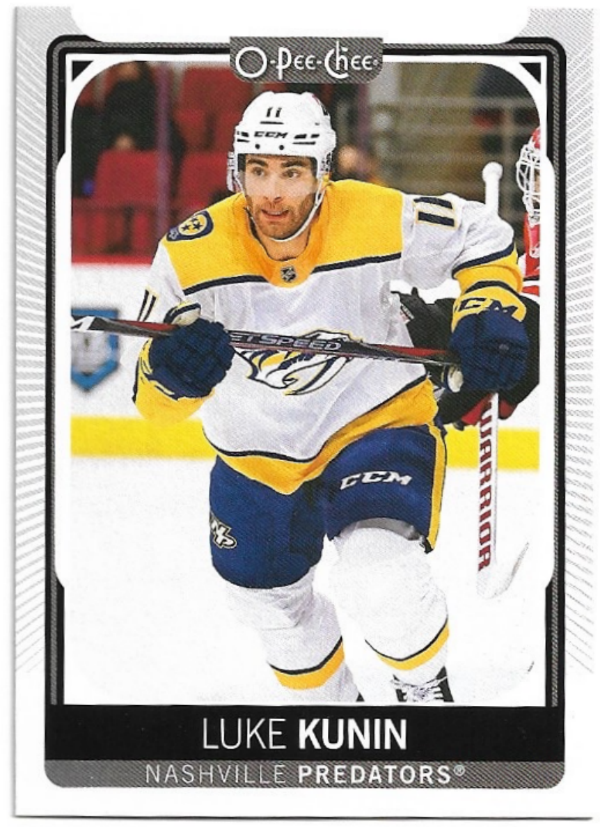 LUKE KUNIN 21-22 UD O-Pee-Chee OPC