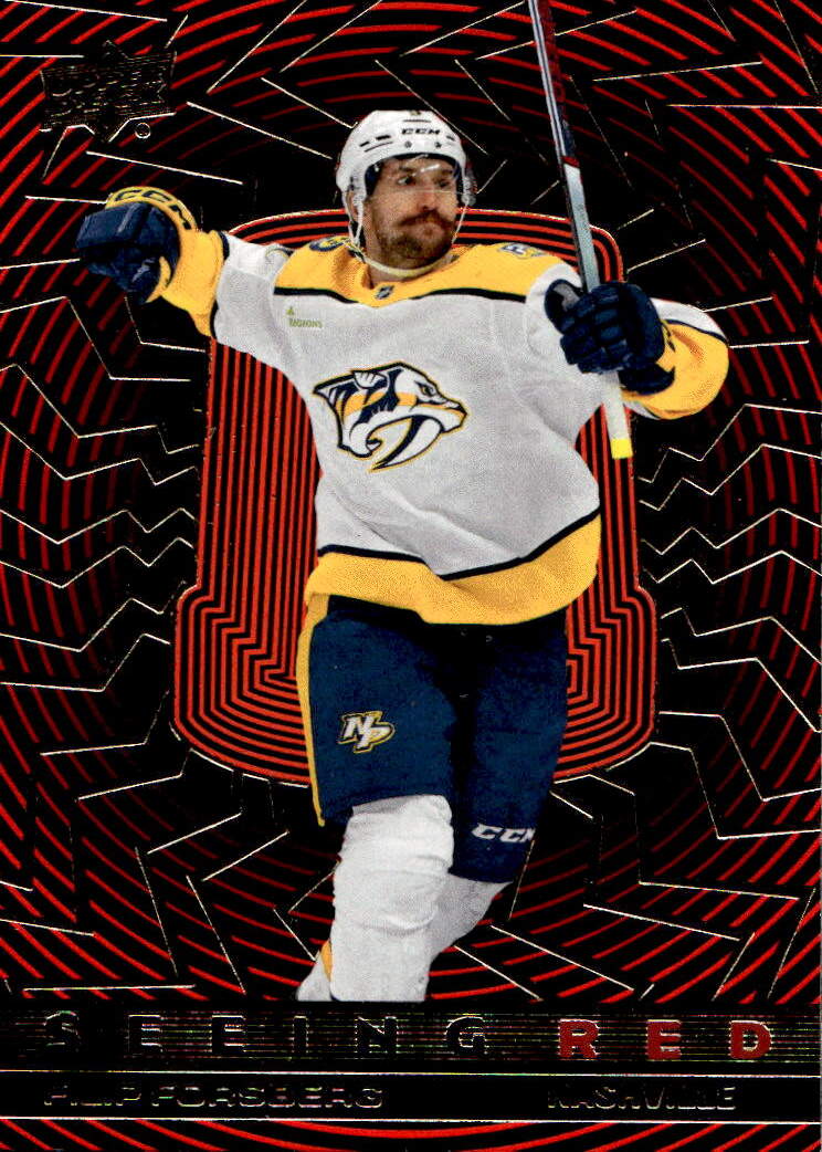 Gold Seeing Red FILIP FORSBERG 23-24 UD Extended Series