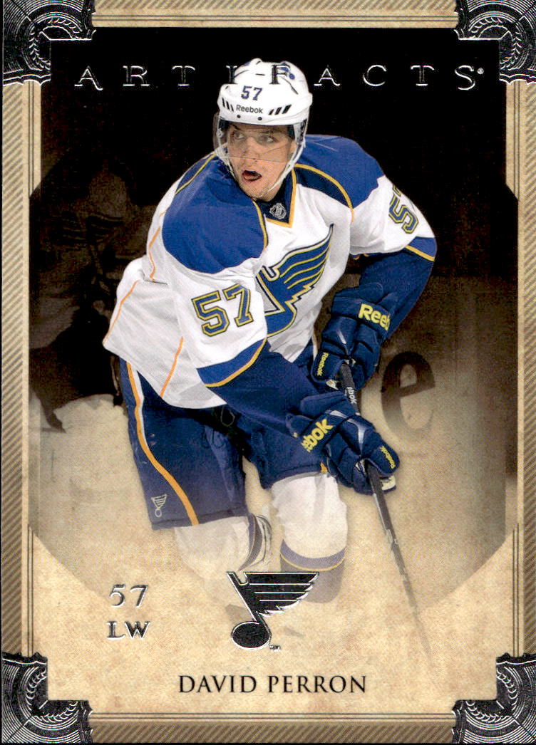 DAVID PERRON 13-14 UD Artifacts