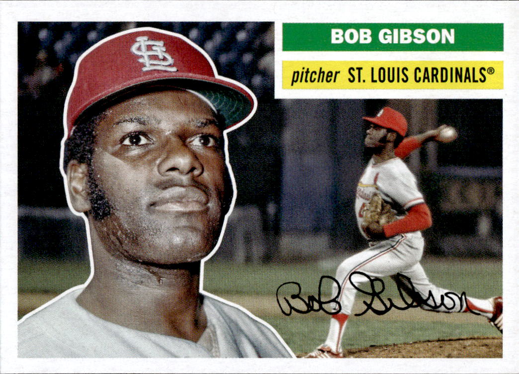 1956 Topps BOB GIBSON 2023 Topps Archives Baseball