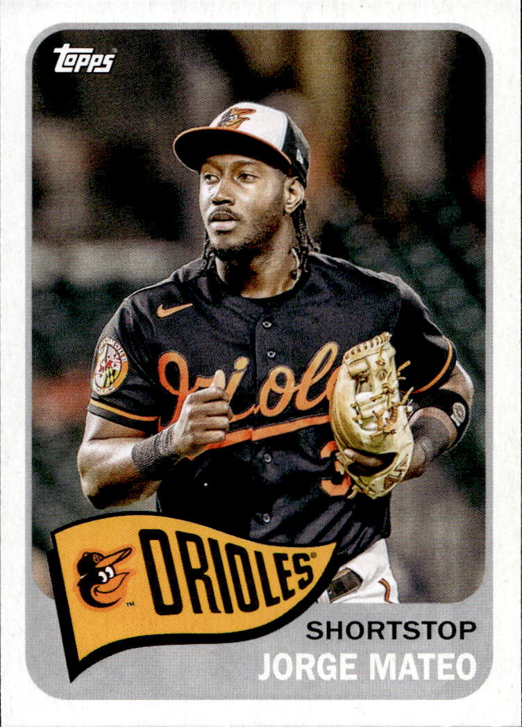 1965 Topps JORGE MATEO 2023 Topps Archives Baseball