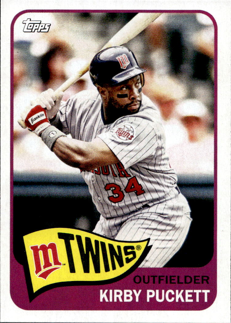 1965 Topps KIRBY PUCKETT 2023 Topps Archives Baseball