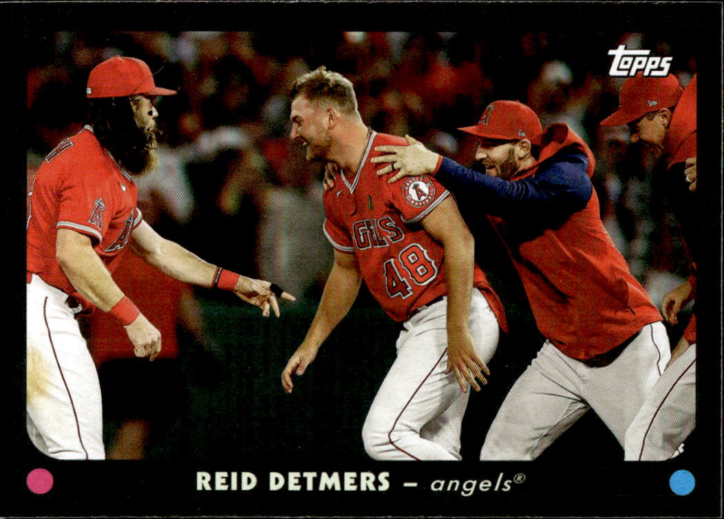 1954 Topps Tarzan 3-D REID DETMERS 2023 Topps Archives Baseball