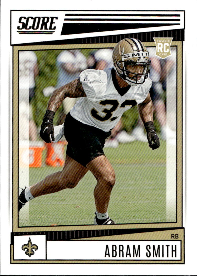 Rookie ABRAM SMITH 2022 Panini Score Football