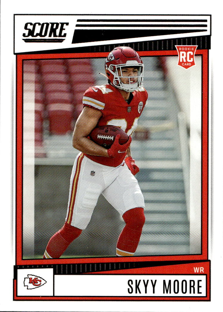 Rookie SKYY MOORE 2022 Panini Score Football