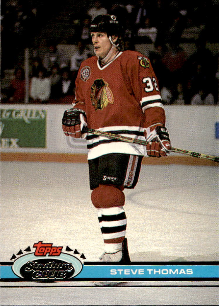 STEVE THOMAS 91-92 Topps Stadium Club