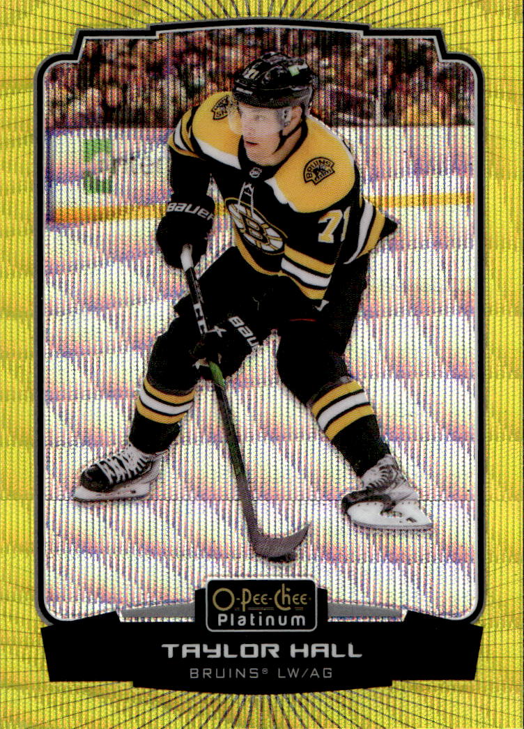 Neon Yellow Surge TAYLOR HALL 22-23 UD O-Pee-Chee OPC Platinum