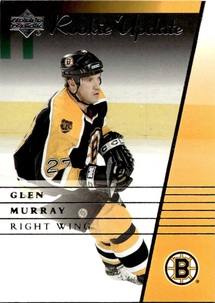 GLEN MURRAY 02-03 UD Rookie Update