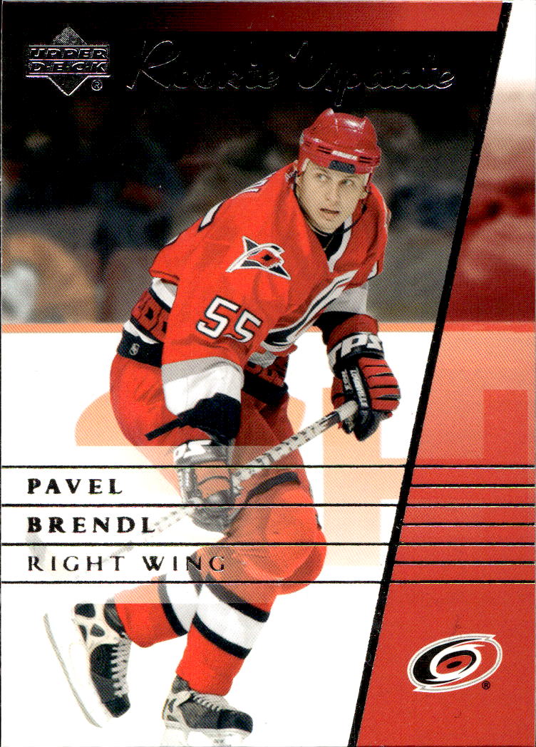 PAVEL BRENDL 02-03 UD Rookie Update