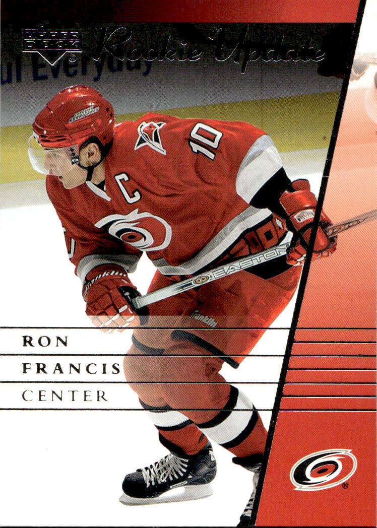 RON FRANCIS 02-03 UD Rookie Update