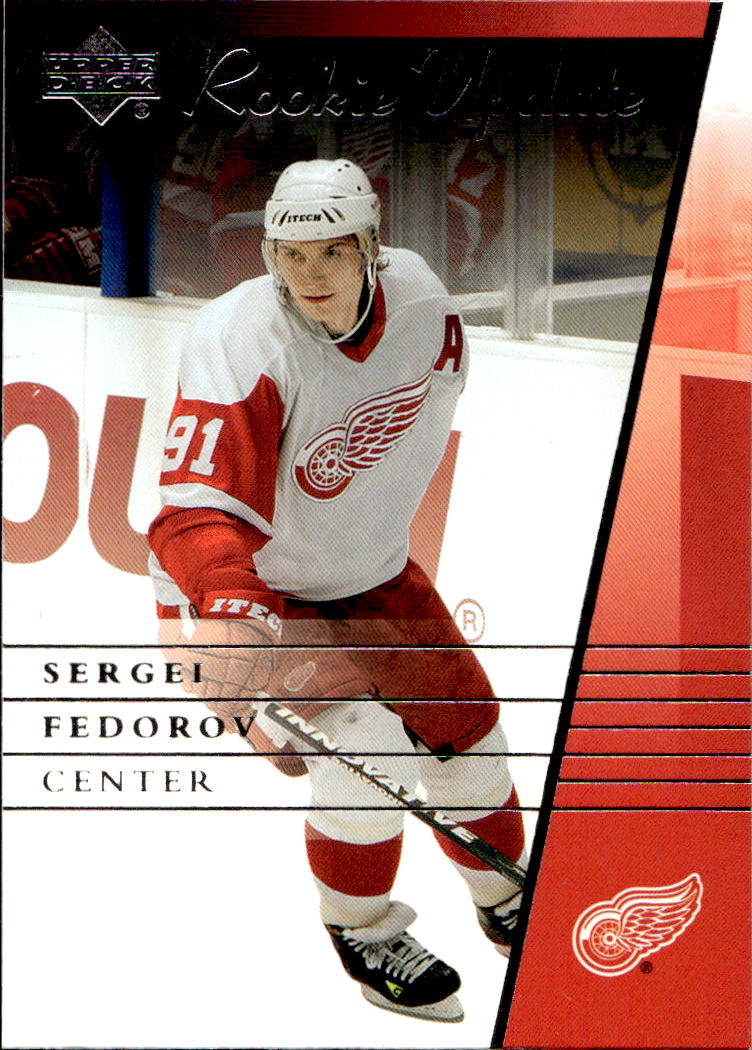 SERGEI FEDOROV 02-03 UD Rookie Update