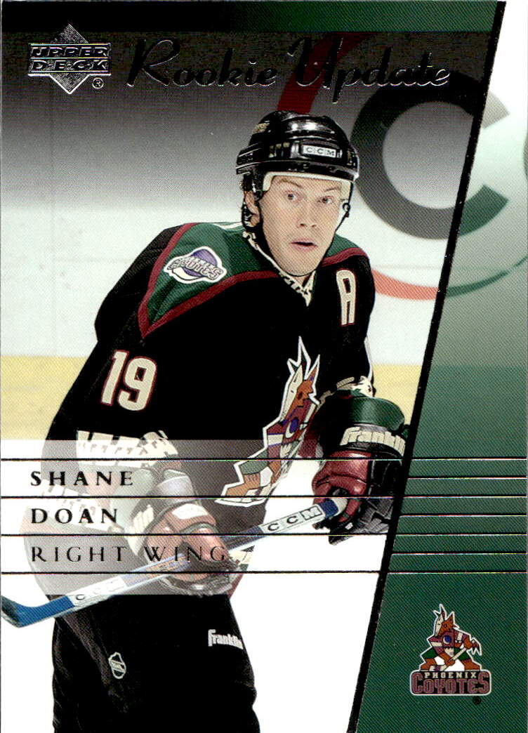 SHANE DOAN 02-03 UD Rookie Update