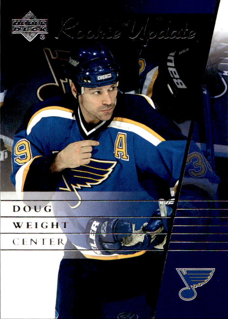 DOUG WEIGHT 02-03 UD Rookie Update