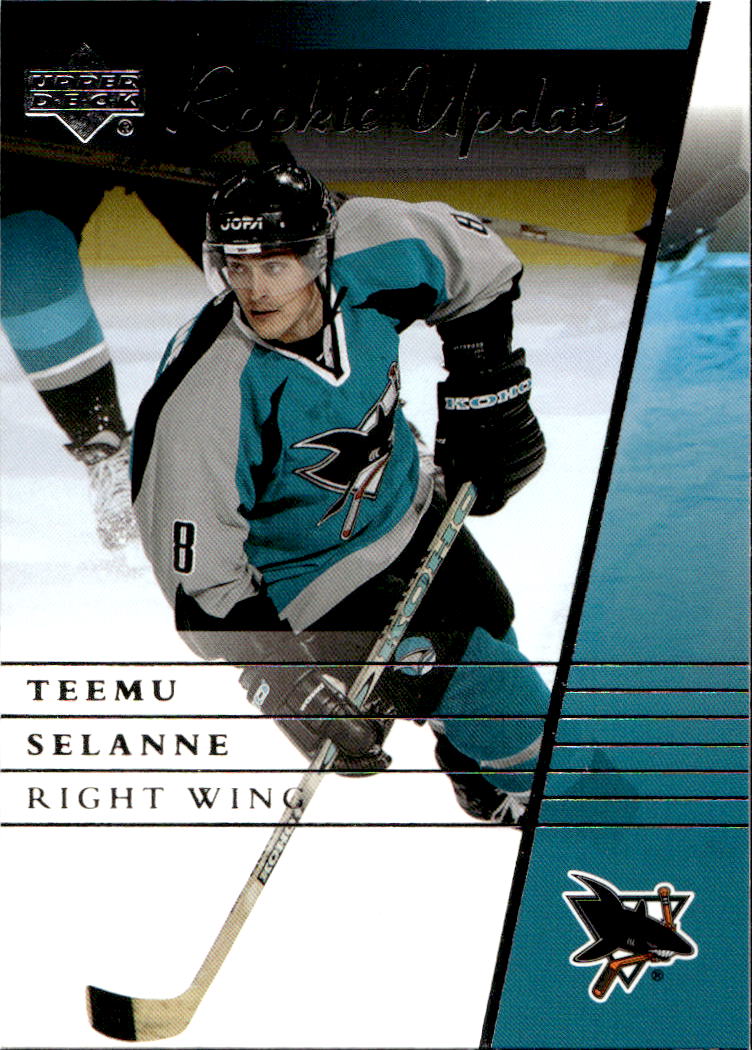 TEEMU SELANNE 02-03 UD Rookie Update