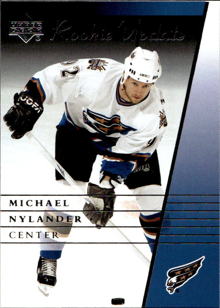 MICHAEL NYLANDER 02-03 UD Rookie Update