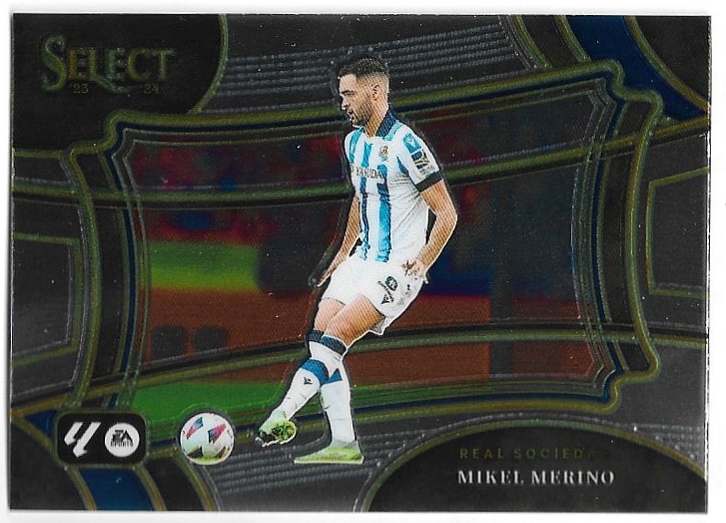 Field Level MIKEL MERINO 23-24 Panini Select LaLiga Soccer