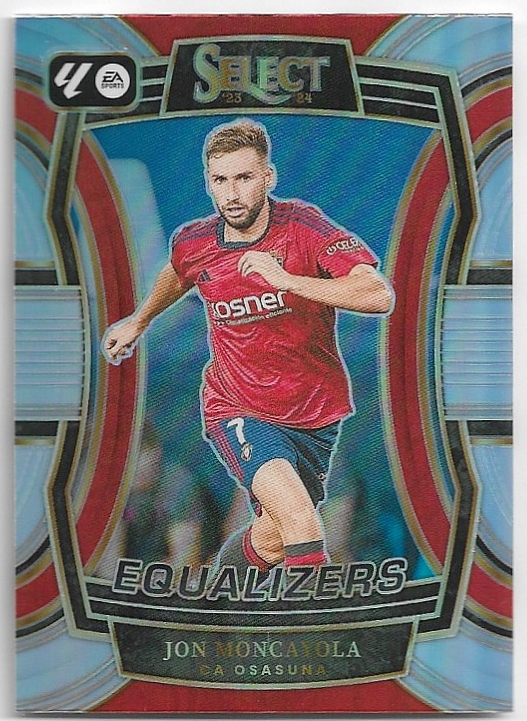 Prizm Equalizers JON MONCAYOLA 23-24 Panini Select LaLiga Soccer