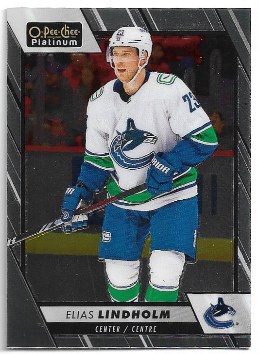 ELIAS LINDHOLM 23-24 UD O-Pee-Chee OPC Platinum