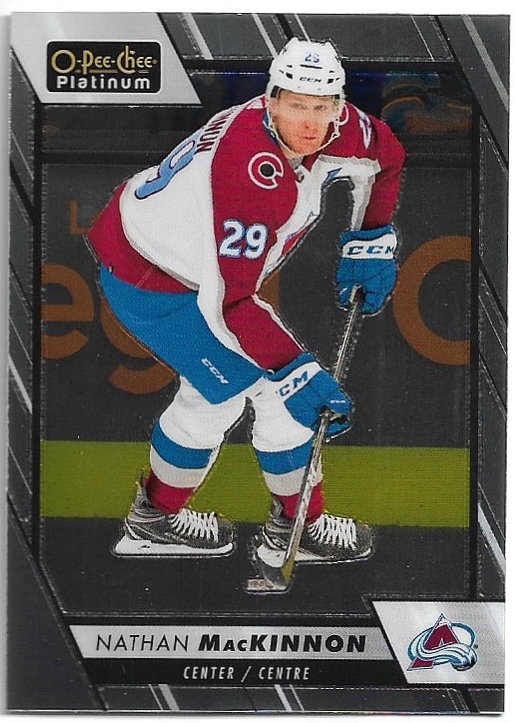 NATHAN MACKINNON 23-24 UD O-Pee-Chee OPC Platinum