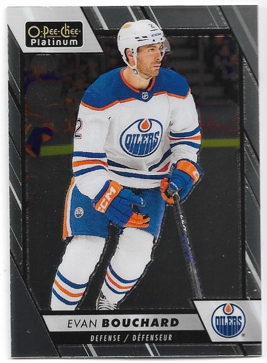 EVAN BOUCHARD 23-24 UD O-Pee-Chee OPC Platinum