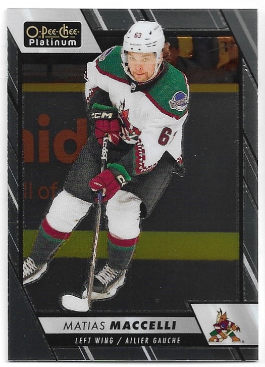 MATIAS MACCELLI 23-24 UD O-Pee-Chee OPC Platinum