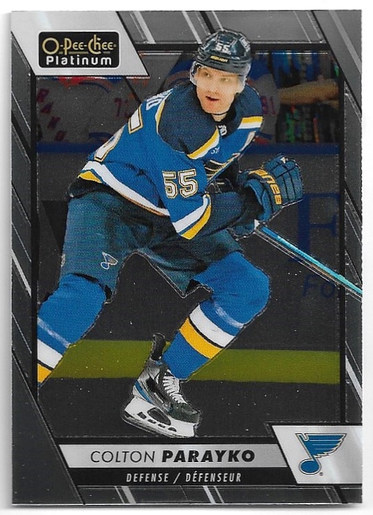 COLTON PARAYKO 23-24 UD O-Pee-Chee OPC Platinum