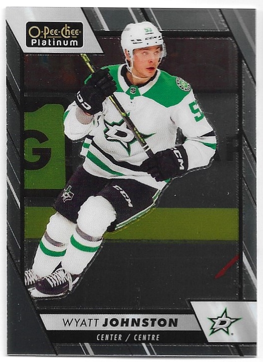 WYATT JOHNSTON 23-24 UD O-Pee-Chee OPC Platinum