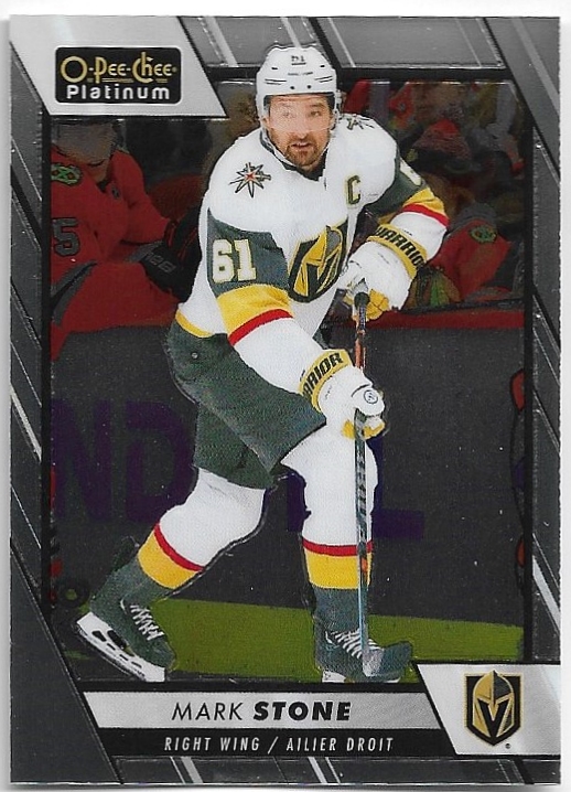 MARK STONE 23-24 UD O-Pee-Chee OPC Platinum