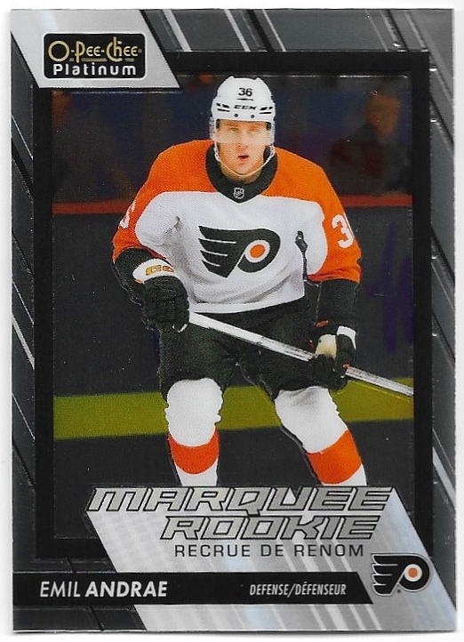 Marquee Rookie EMIL ANDRAE 23-24 UD O-Pee-Chee OPC Platinum