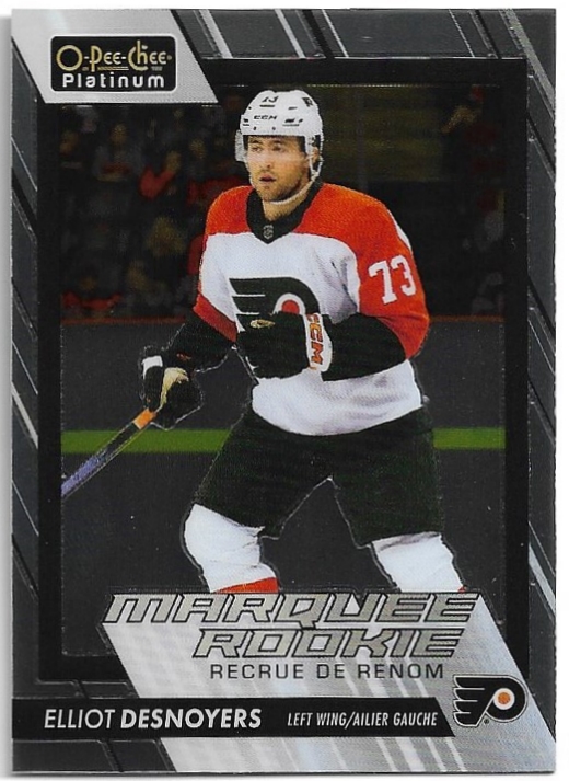Marquee Rookie ELLIOT DESNOYERS 23-24 UD O-Pee-Chee OPC Platinum