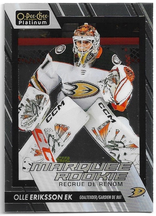 Marquee Rookie OLLE ERIKSSON EK 23-24 UD O-Pee-Chee OPC Platinum