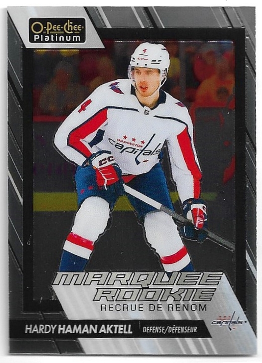 Marquee Rookie HARDY HAMAN AKTELL 23-24 UD O-Pee-Chee OPC Platinum