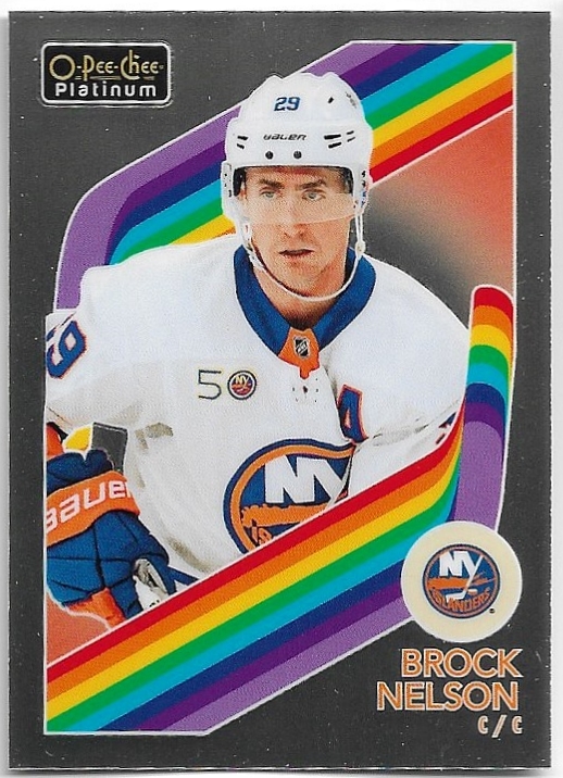 Retro BROCK NELSON 23-24 UD O-Pee-Chee OPC Platinum