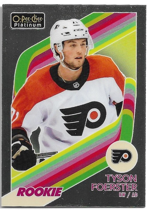 Rookie Retro TYSON FOERSTER 23-24 UD O-Pee-Chee OPC Platinum