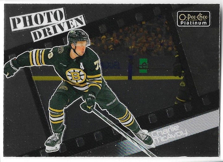 Photo Driven CHARLIE MCAVOY 23-24 UD O-Pee-Chee OPC Platinum