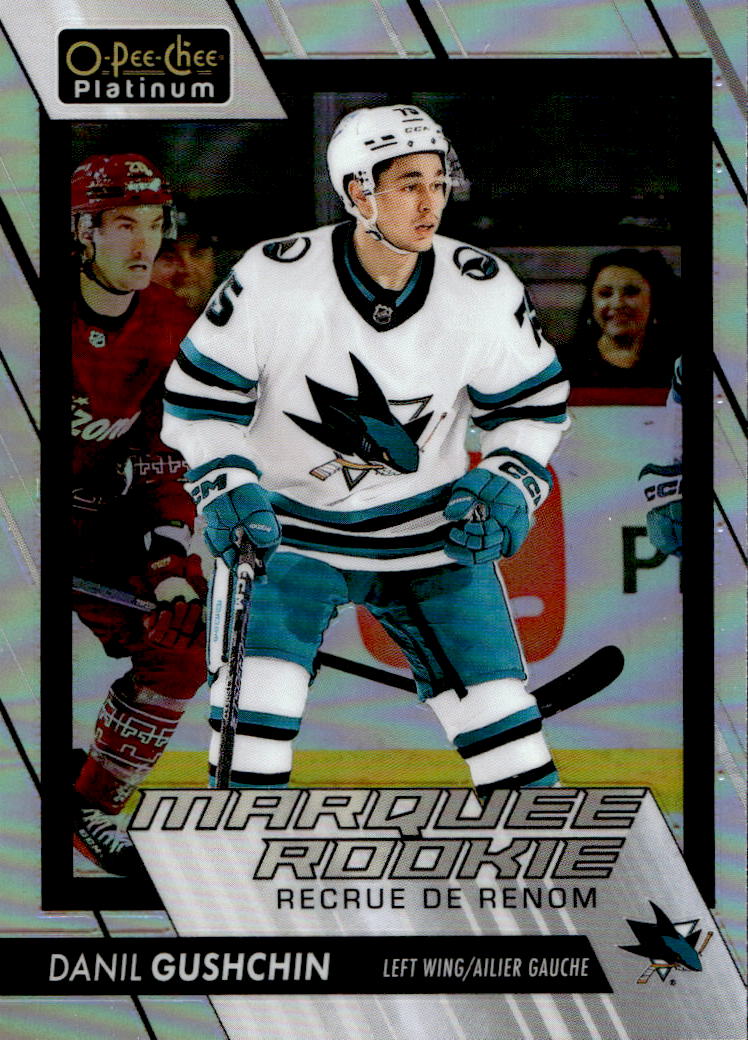 Rainbow Marquee Rookie DANIL GUSHCHIN 23-24 UD O-Pee-Chee OPC Platinum