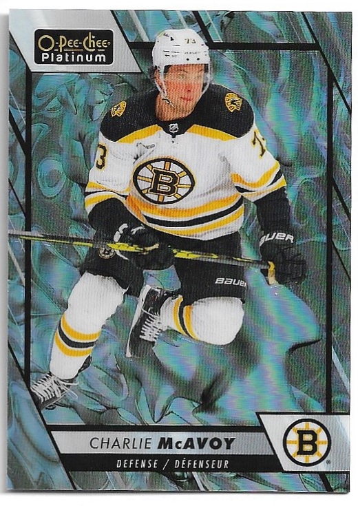 Liquid Metal CHARLIE MCAVOY 23-24 UD O-Pee-Chee OPC Platinum /399