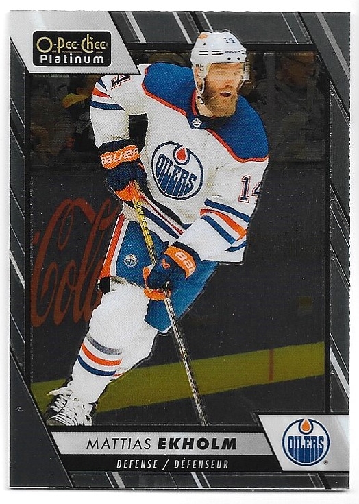 MATTIAS EKHOLM 23-24 UD O-Pee-Chee OPC Platinum