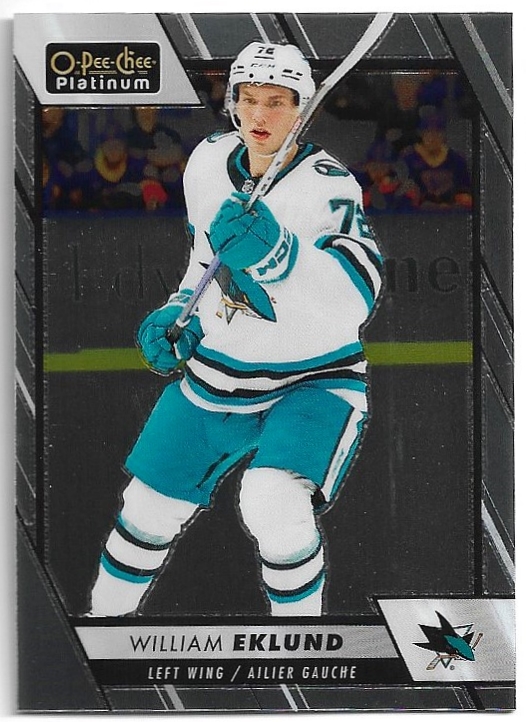 WILLIAM EKLUND 23-24 UD O-Pee-Chee OPC Platinum