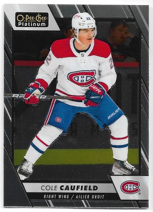 COLE CAUFIELD 23-24 UD O-Pee-Chee OPC Platinum