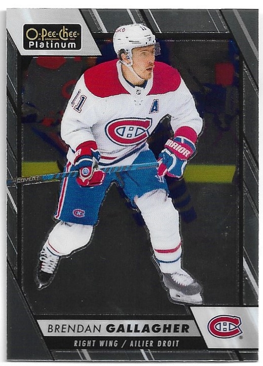 BRENDAN GALLAGHER 23-24 UD O-Pee-Chee OPC Platinum