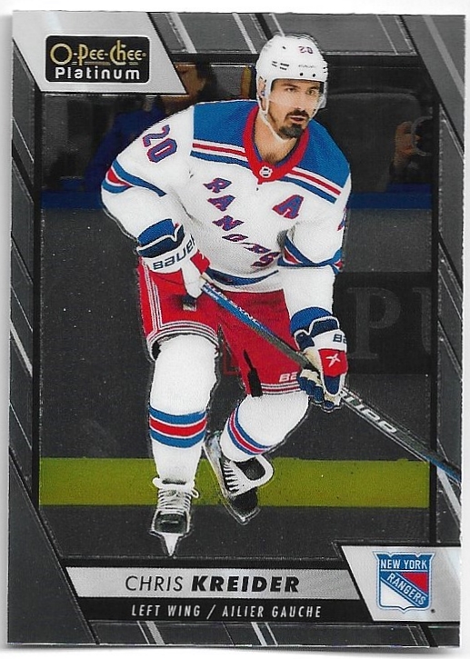 CHRIS KREIDER 23-24 UD O-Pee-Chee OPC Platinum