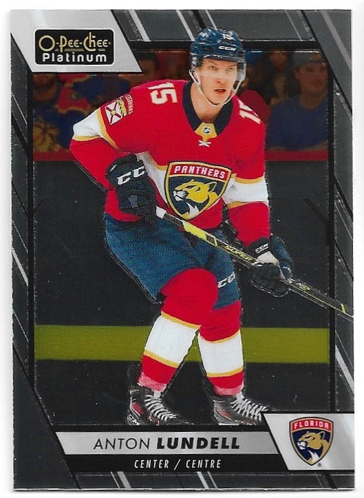 ANTON LUNDELL 23-24 UD O-Pee-Chee OPC Platinum