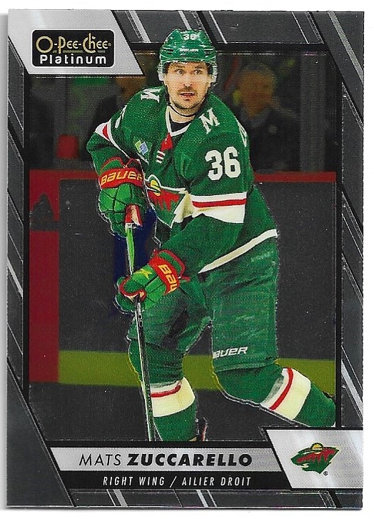 MATS ZUCCARELLO 23-24 UD O-Pee-Chee OPC Platinum